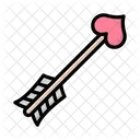 Flecha De Amor Amor Corazon Icon
