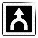 Fusionar flecha  Icono