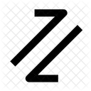 Intercambiar Flecha Diagonal Icono