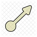 Flecha de la esquina derecha  Icono