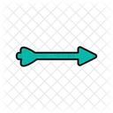 Flecha de tiro con arco  Icono