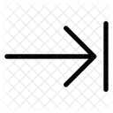 Flecha Del Teclado Siguiente Icono