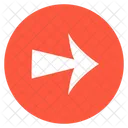 Flecha correcta  Icon