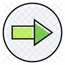 Flecha correcta  Icon