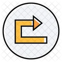 Flecha correcta  Icon