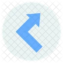 Flecha correcta  Icon