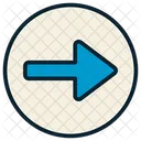 Flecha correcta  Icon