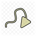 Flecha espiral hacia abajo  Icono