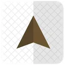 Flecha Gps Boton De Mapa Mapa Icono