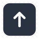 Flecha Arriba Rectangulo Ubicacion Flecha Icono