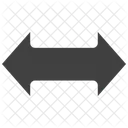 Flecha Izquierda Derecha De Dos Lados Flechas Bidireccionales Flecha Icono