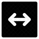Flecha Izquierda Derecha Icono