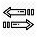 Flecha Izquierda Derecha Interfaz Ui Icono