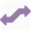 Flechas Direcciones Izquierda Icono