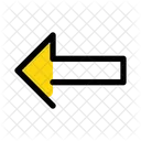 Flecha izquierda  Icono