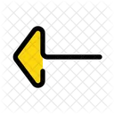 Flecha izquierda  Icono