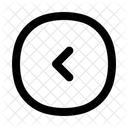 Flecha Izquierda Anterior Atras Icon
