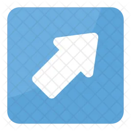 Flecha noreste  Icono