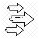 Flecha rapida  Icono