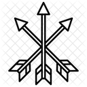Flechas arqueiro  Ícone