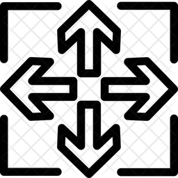 Flechas de dirección  Icono