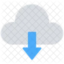 Nuage Informatique Fleche Icon