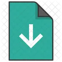 Fleche Telecharger Installer Icon