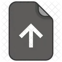 Fleche Telecharger Haut Icon