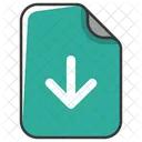 Fleche Telecharger Installer Icon