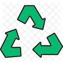 Symbole De Recyclage Fleche Cycle Logo Recyclage Icône