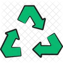 Symbole De Recyclage Fleche Cycle Logo Recyclage Icon