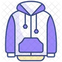 Fleece-Kapuzenpullover  Symbol