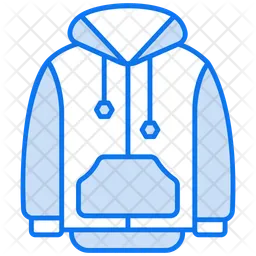 Fleece-Kapuzenpullover  Symbol