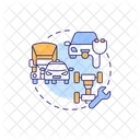 Fleet maintenance  Icon
