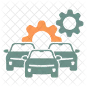 Fleet Management Car Fleet Icon