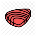 Thunfisch Fleisch Filet Symbol