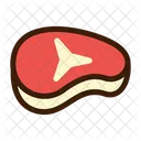Fleisch Essen Fleischscheibe Symbol
