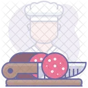 Kuche Fleisch Salami Symbol