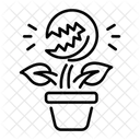 Fleischfressende Pflanze  Symbol