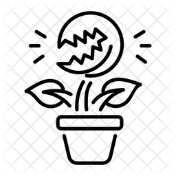 Fleischfressende Pflanze  Symbol