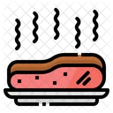 Fleisch Grill Steak Symbol