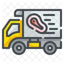 Fleischlieferung  Symbol