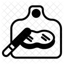 Fleischschneidebrett Brett Schneiden Symbol