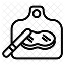 Fleischschneidebrett Brett Schneiden Symbol