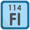 Flerovium Periodic Table Chemists Icon