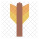 Fletching Feather Arrow Icon