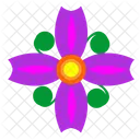 Violette Bourgeon Plante Icône