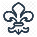 Fleur De Lis Symbol Tradition Icon