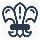 Fleur De Lis Symbol Heritage Icon
