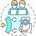 Flexibility and efficiency  Icon